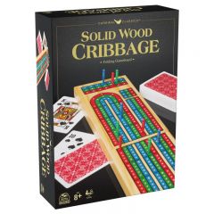CLASSIC GAMES SOLID WOOD CRIBBAGE