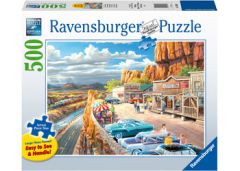 RAVENSBURGER 500PC LARGE FORMAT JIGSAW PUZZLE SCENIC OVERLOOK