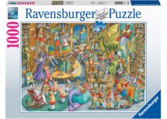 RAVENSBURGER 1000PC JIGSAW PUZZLE MIDNIGHT AT THE LIBRARY