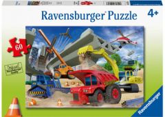 RAVENSBURGER 60PC JIGSAW PUZZLE CONSTRUCTION TRUCKS