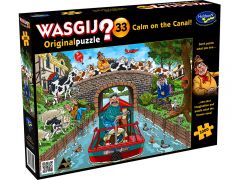 WASGIJ? 1000PC JIGSAW PUZZLE ORIGINAL 33 CALM ON THE CANAL!