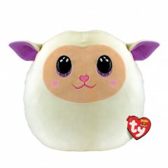 TY SQUISH A BOO 10" FLUFFY LAMB WHITE (EASTER 2022)