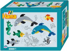 HAMA BOXED SET OCEAN ANIMALS 2000 BEADS