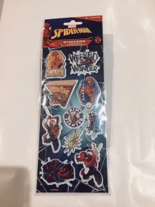 SPIDERMAN STICKERS 3 PACK