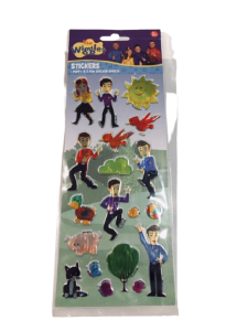 THE WIGGLES 3 PACK STICKERS
