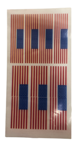 HO SCALE AMERICAN FLAGS