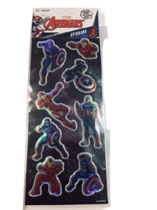 AVENGERS STICKERS 3 PACK