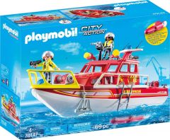 PLAYMOBIL CITY ACTION 70147 FIRE RESCUE BOAT