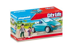 PLAYMOBIL CITY LIFE 70285 FAMILY WITH CAR