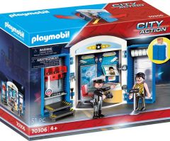 PLAYMOBIL CITY ACTION 70306 POLICE STATION PLAY BOX