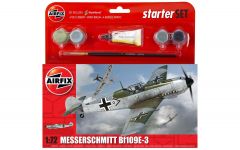 AIRFIX 1:72 STARTER SET MESSERSCHMITT Bf109E 3.