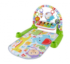 FISHER PRICE DELUXE KICK & PLAY PIANO GYM BLUE