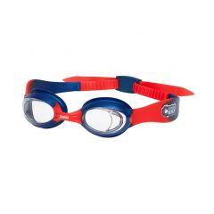 ZOGGS KANGAROO BEACH LITTLE CADET GOGGLES BLUE RED CLEAR 0 TO 6YRS