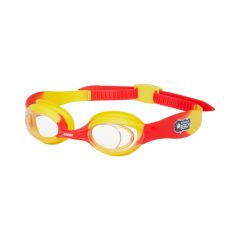 ZOGGS KANGAROO BEACH LITTLE CADET GOGGLES YELLOW RED CLEAR 0 TO 6YRS