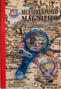 MULTI PURPOSE MAGNIFIER WITH COMPASS