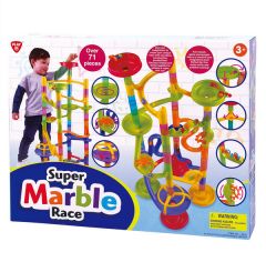 PLAYGO SUPER MARBLE RACE 71PC