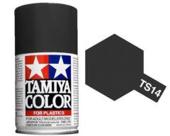 TAMIYA TS 14 GLOSS BLACK SPRAY PAINT FOR PLASTICS