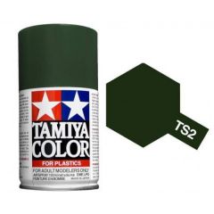 TAMIYA TS2 DARK GREEN SPRAY PAINT FOR PLASTICS