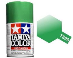TAMIYA TS20 METALLIC GREEN SPRAY PAINT FOR PLASTICS