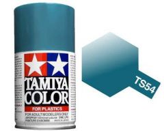 TAMIYA TS54 LIGHT METALLIC BLUE SPRAY PAINT FOR PLASTICS