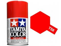 TAMIYA TS8 ITALIAN RED SPRAY PAINT FOR PLASTICS