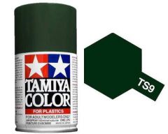 TAMIYA TS9 BRITISH GREEN SPRAY PAINT FOR PLASTICS