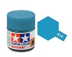 TAMIYA ACRYLIC X14 SKY BLUE GLOSS