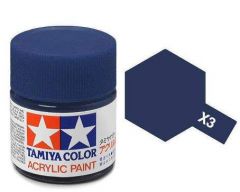 TAMIYA ACRYLIC X 3 ROYAL BLUE GLOSS