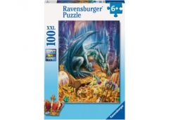 RAVENSBURGER 100 PIECE JIGSAW PUZZLE - DRAGON'S TREASURE