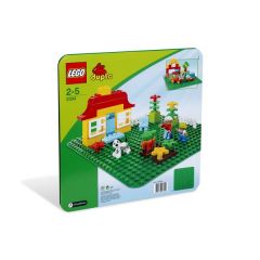 LEGO DUPLO 2304 LARGE GREEN BUILDING PLATE