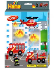 HAMA BOXED SET FIRE FIGHTERS 2000 BEADS