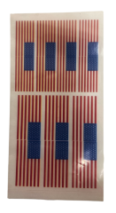 HO SCALE AMERICAN FLAGS