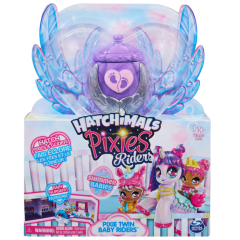 HATCHIMALS PIXIES RIDERS  PIXIE TWIN BABY RIDERS SHIMMER BABIES