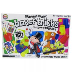 MARVIN'S MAGIC BOX OF 150 TRICKS FOR YOUNG MAGICIANS
