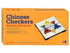 CHINESE CHECKERS MAGNETIC MINI BOARD 7"