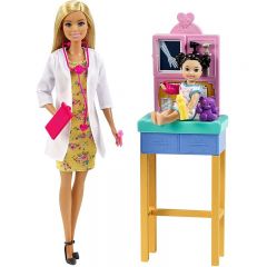 BARBIE YOU CAN BE ANYTHING DOCTOR BLONDE