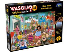 WASGIJ? 36 ORIGINAL 1000PC JIGSAW PUZZLE NEW YEAR RESOLUTIONS!