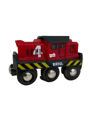 BRIO BATTERY OPERATED LITTLE RED ENGINE
