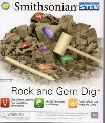 SMITHSONIAN MICRO SCIENCE KIT ROCK AND GEM DIG