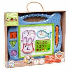 ROO CREW ECO FRIENDLY COLOUR MAGNETIC DOODLE BOARD