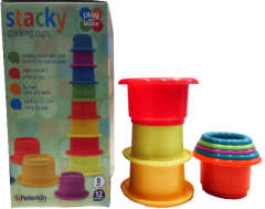 PLAY & LEARN STACKY STACKING CUPS