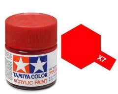 TAMIYA ACRYLIC X 7 RED GLOSS